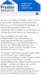 Mobile Screenshot of preisser.de